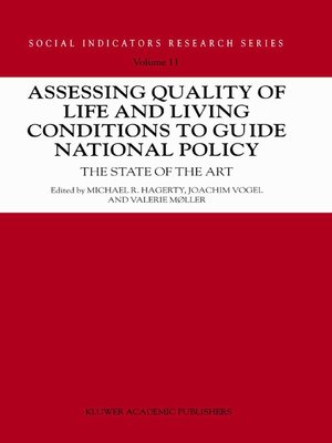 cover image of Assessing Quality of Life and Living Conditions to Guide National Policy